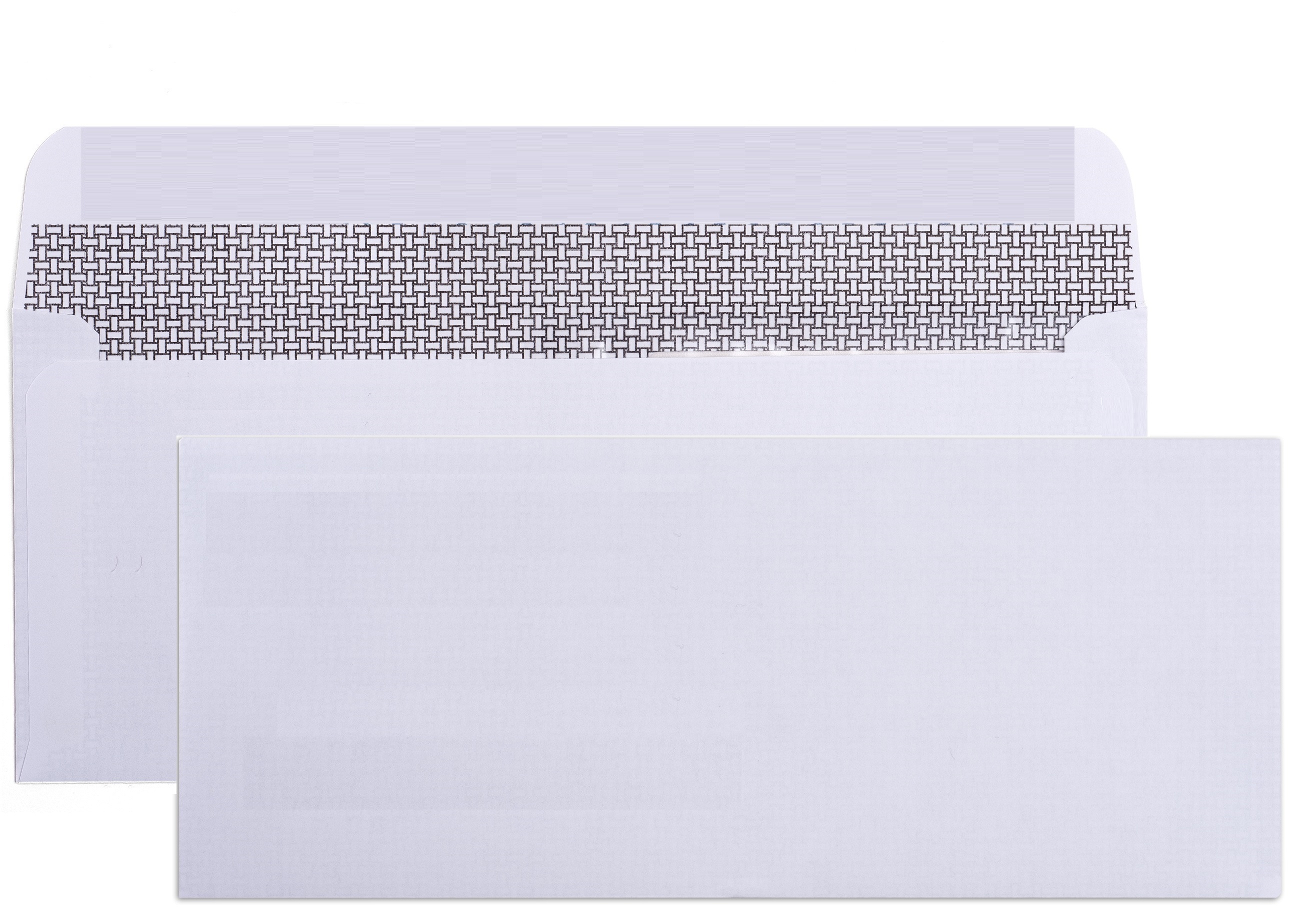 100 Self-Seal Tinted #10 Envelopes