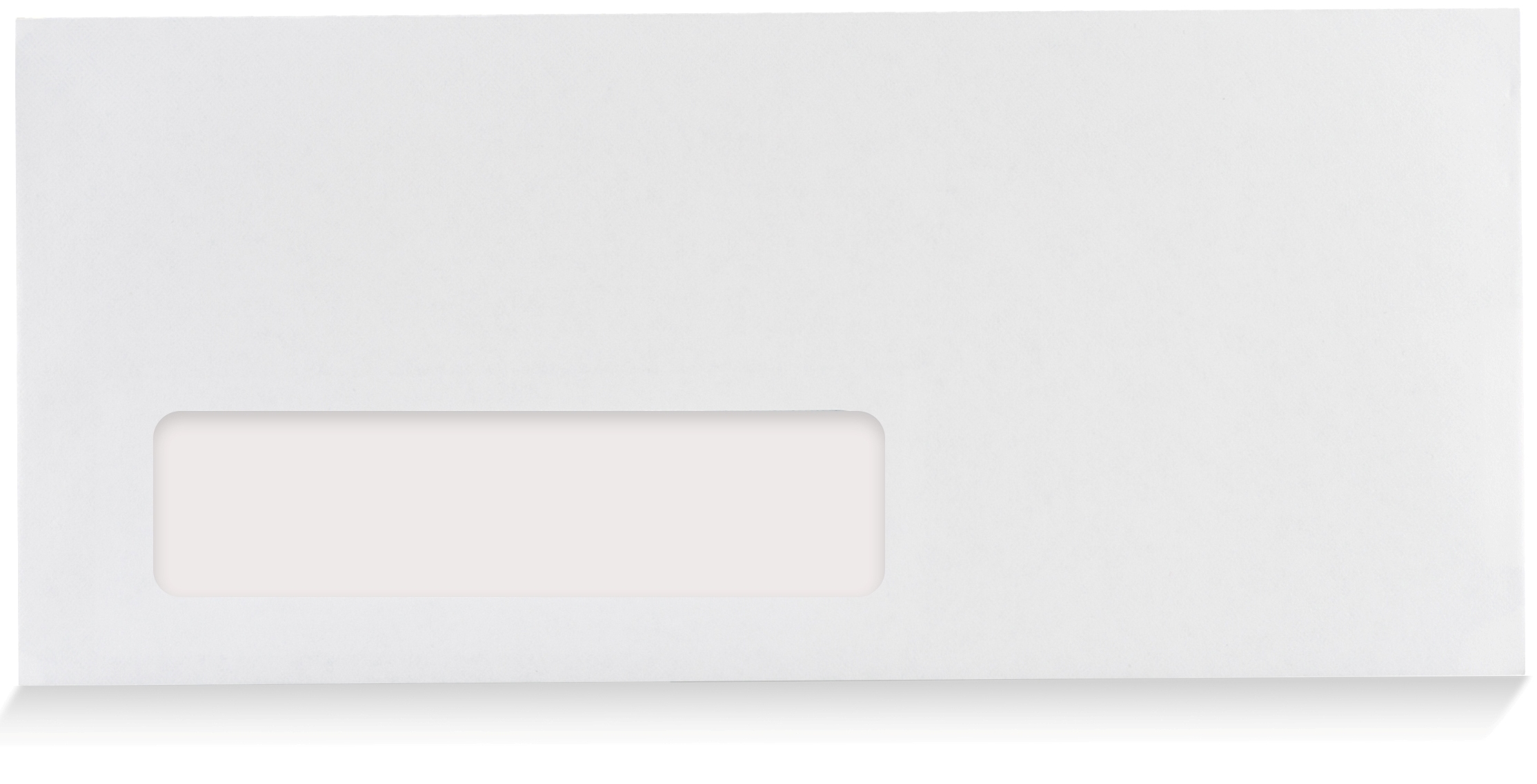 100 Envelopes - #10 Gummed Envelopes Single Window