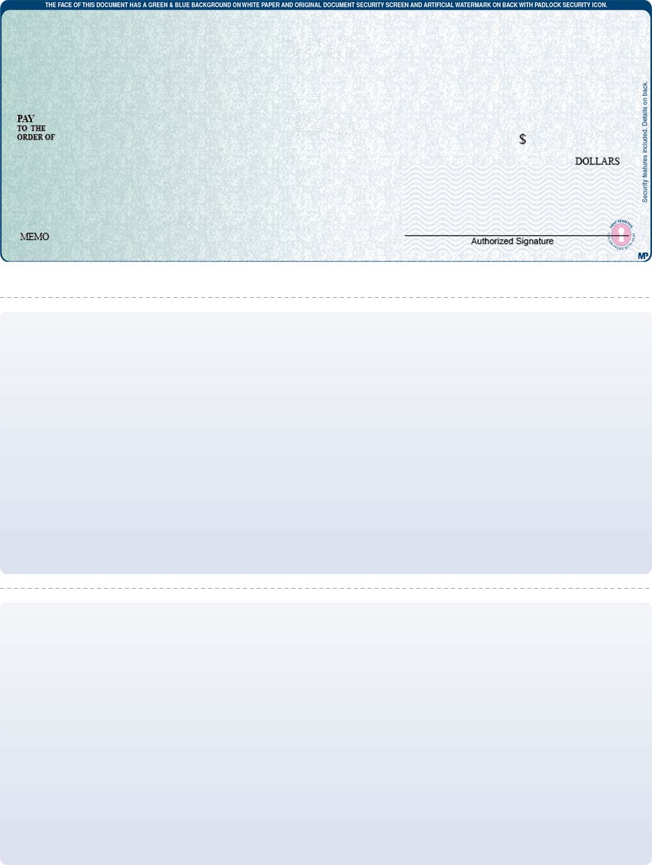 500 High Security Checks Buy QuickBooks Laser Checks 3 On Page