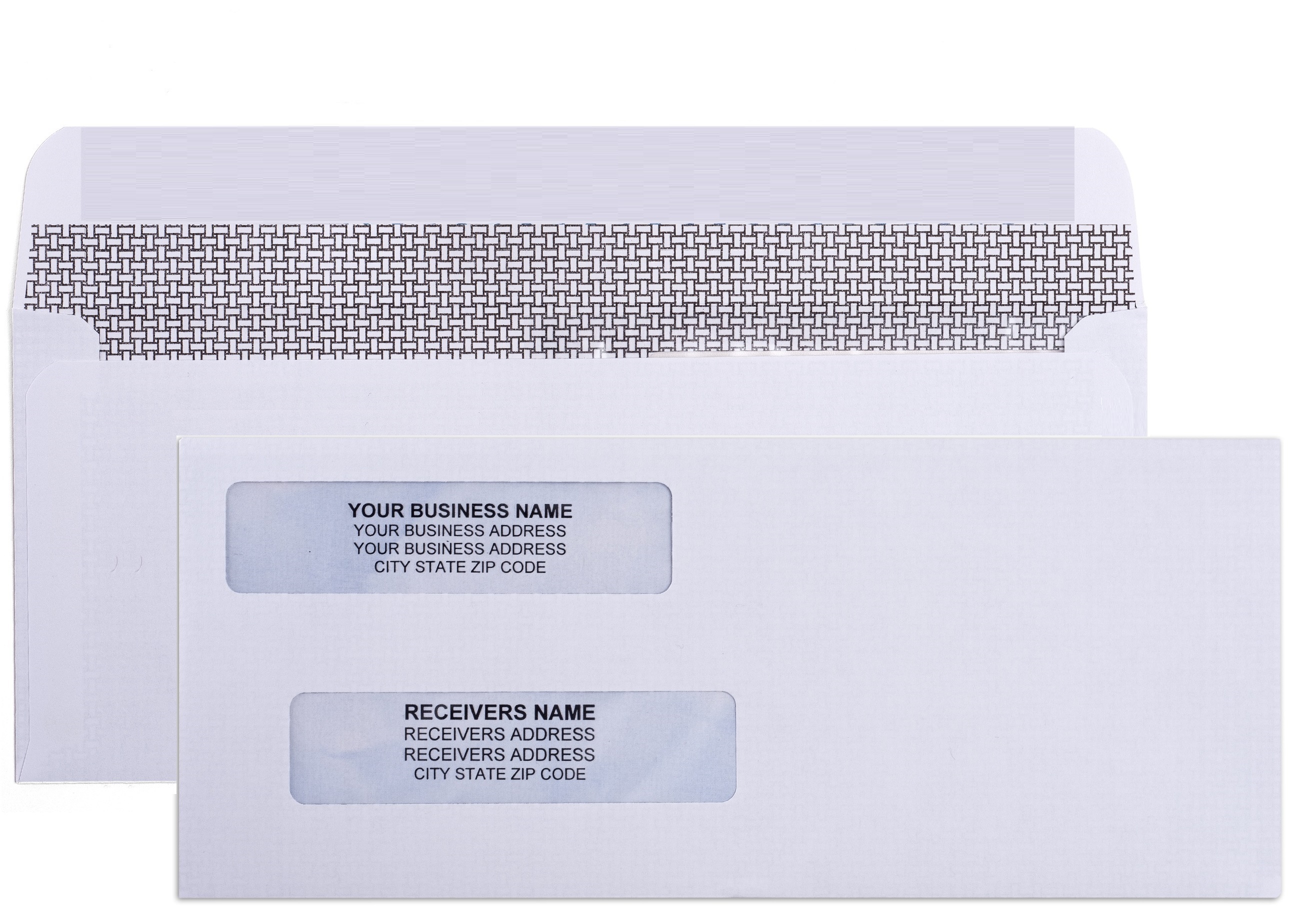 500 Tinted Check Envelope - Buy QuickBooks Laser Checks 3 On Page